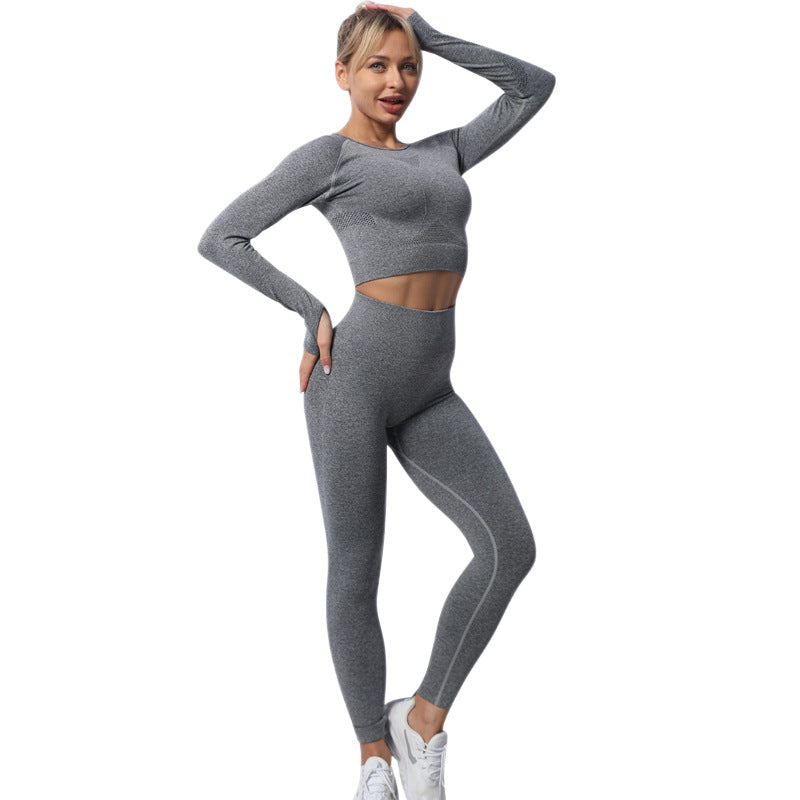 Sexy Sports Long Sleeves Yoga Suits