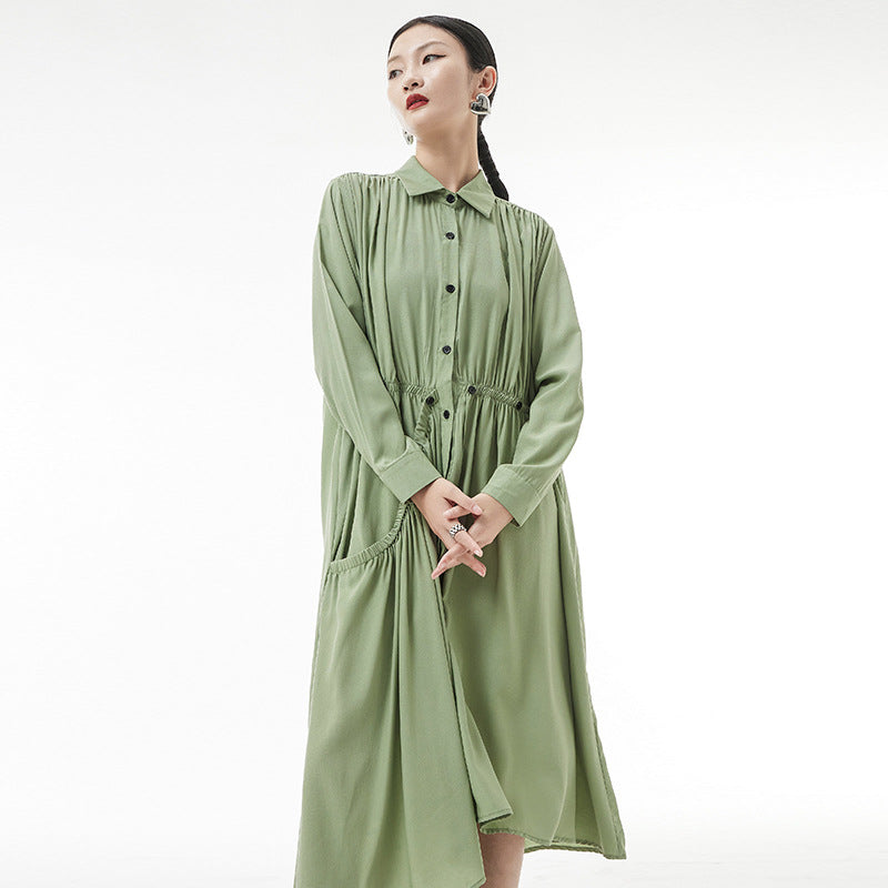 Casual Designed  A Line Shirts Dresses