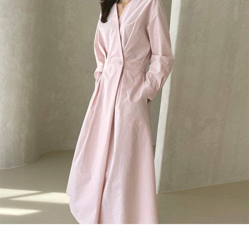 Casual Plus Sizes Long Shirt Dresses