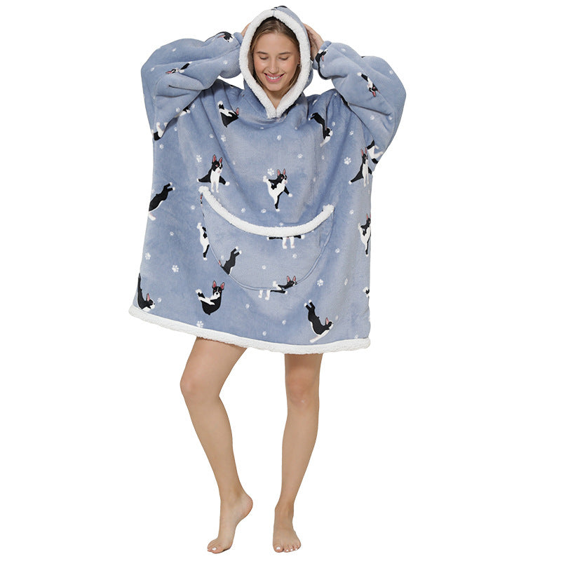 Cozy Sheep Fleece Warm Winter Sleepwear