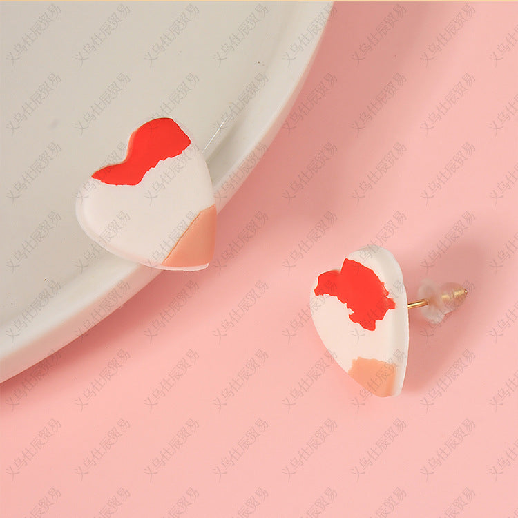 3pcs/Set Valentine's Day Sweetheart Designed Earrings for Women