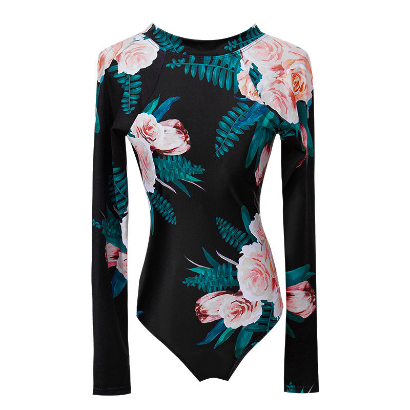 Sexy Backless Long Sleeves Wet Suits for Women