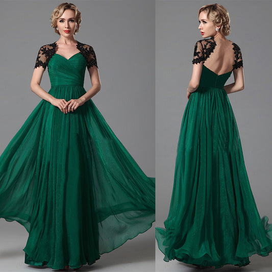 Elegant Chiffon Long Evening Dresses