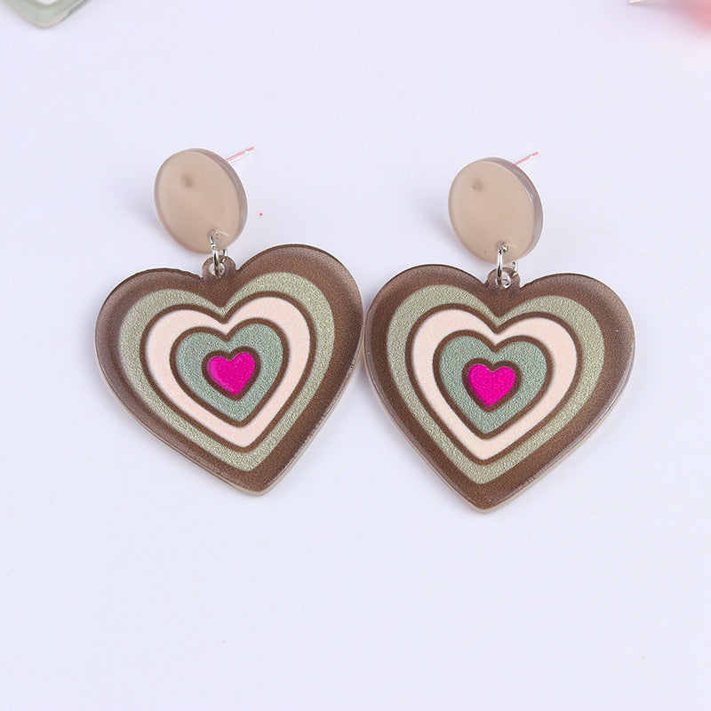 3pcs/Set Valentine's Day Sweetheart Design Women Earrings for Women