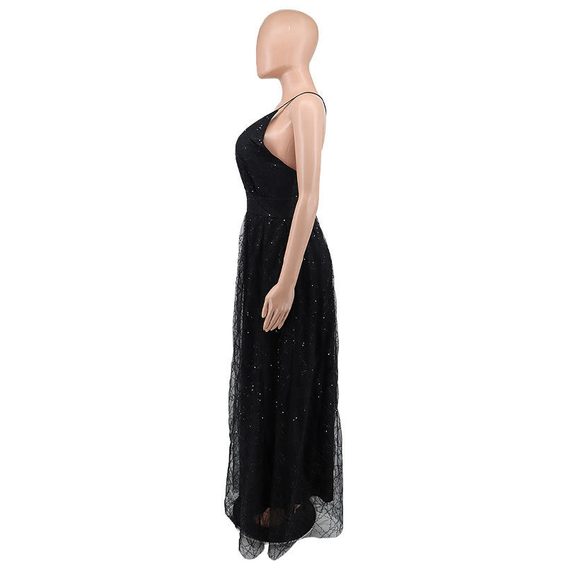 Fairy Black Long Dresses for Women
