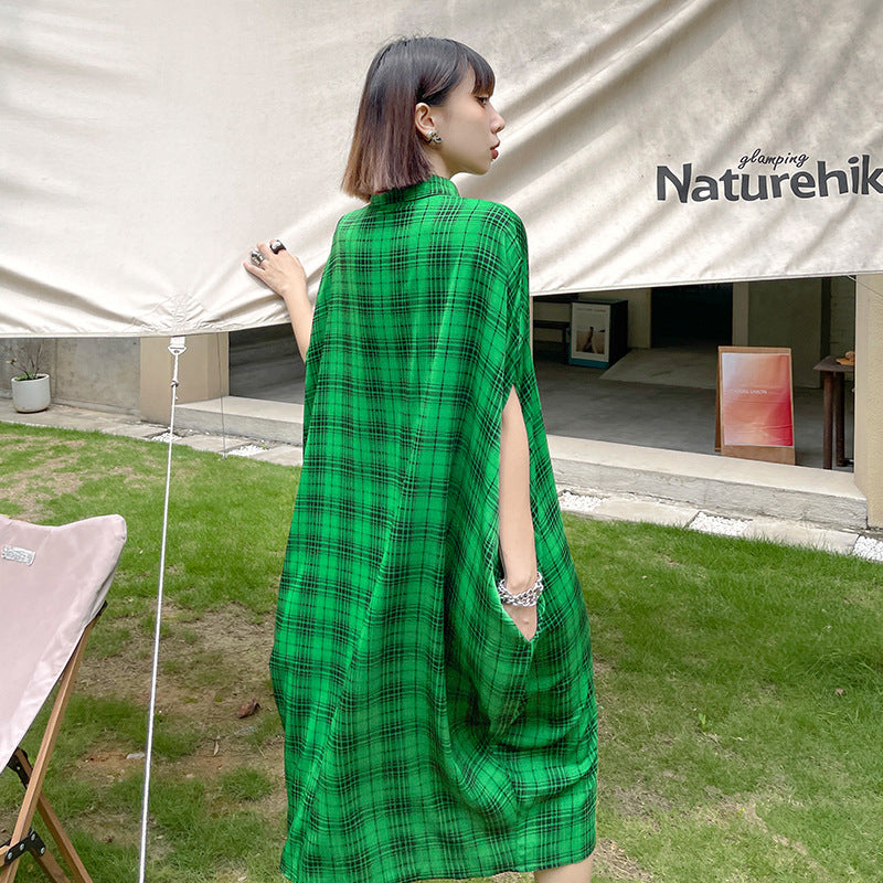 Vintage Green Summer Long Cozy Dresses