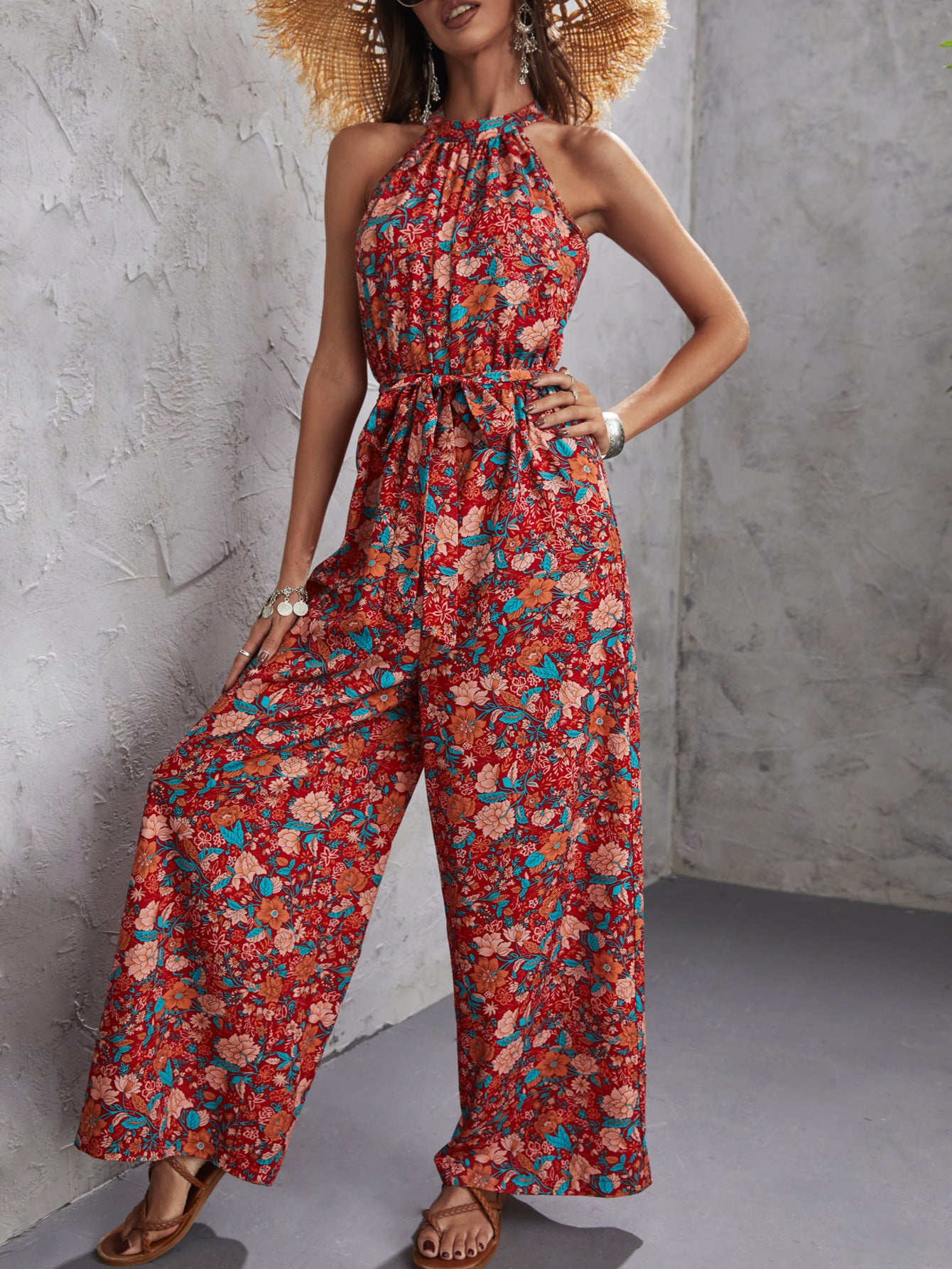 Casual Women Red Jumpsuits&rompers