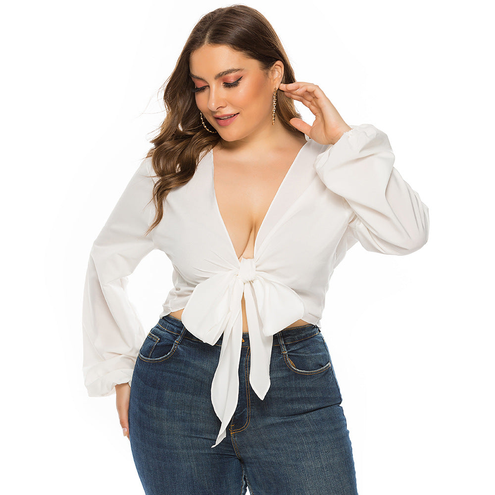 Sexy Summer Women Plus Sizes Shirts