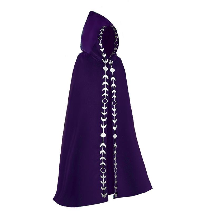 The Renaissance Middle Ages Halloween Cosplay Cape-Purple-S-Free Shipping at meselling99