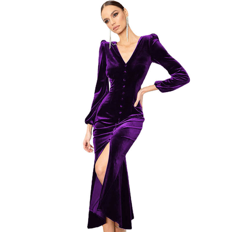Elegant Fall Long Dresses for Women
