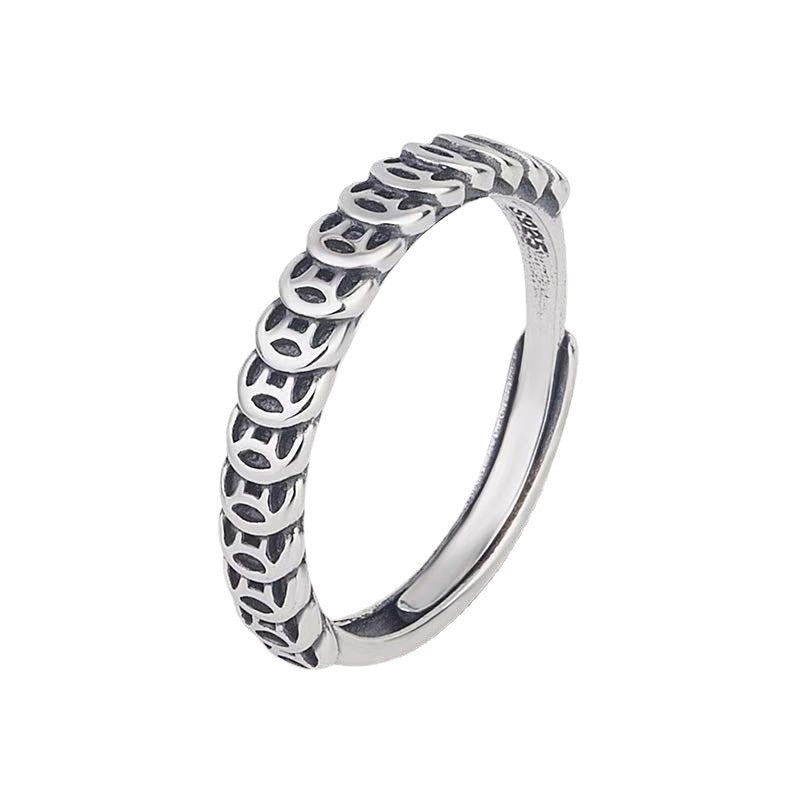 Good Fortune Designed Sliver Rings for Women