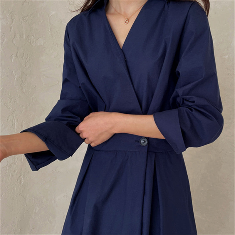 Casual Plus Sizes Long Shirt Dresses