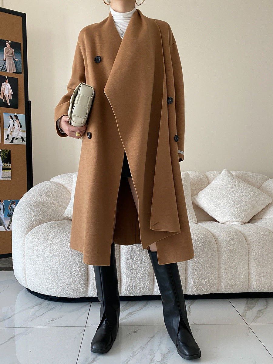 Desined Luxury Woolen Overcoats for Women