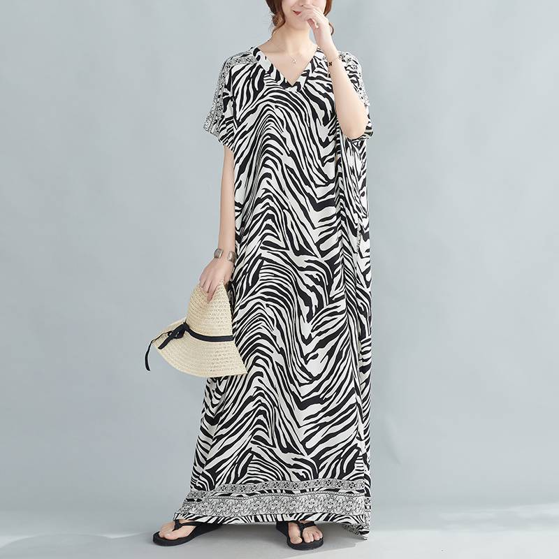 Women Summer Plus Sizes Long Dresses