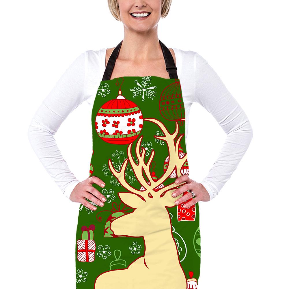 Christmas Oil Prevention Apron