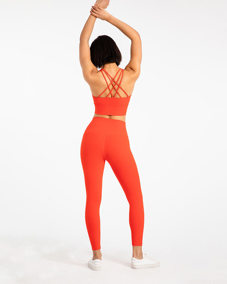 Sexy Women Outdoor Running Yoga Sets for Exercising