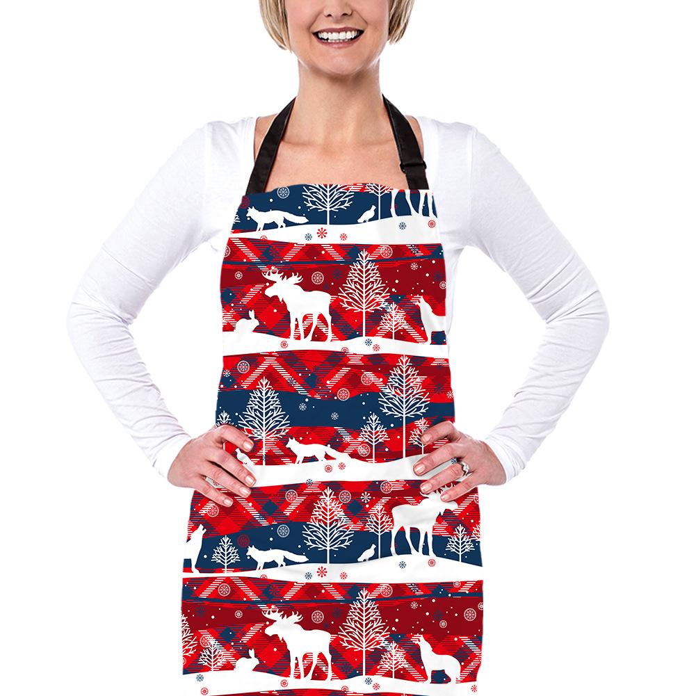 Christmas Oil Prevention Apron