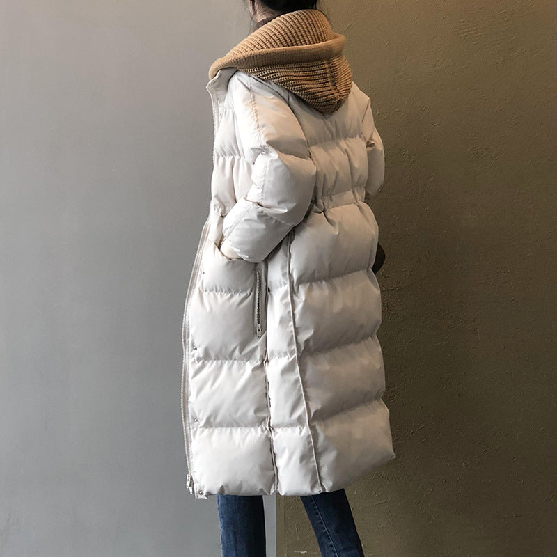 Winter Warm Long Cotton Overcoats for Women