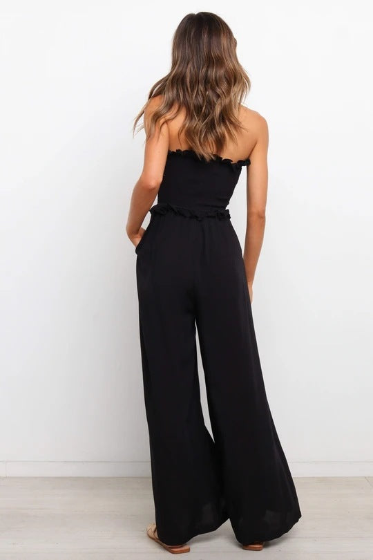 Strapless Summer Casual Jumpsuits for Women