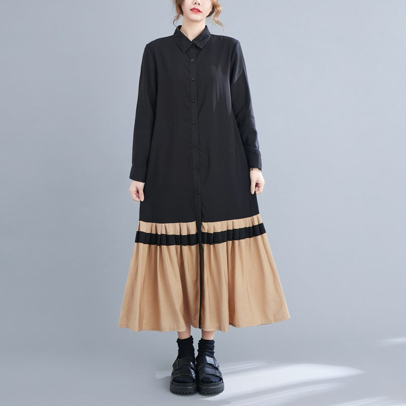 Plus Sizes Long Cozy Shirt Dresses for Women