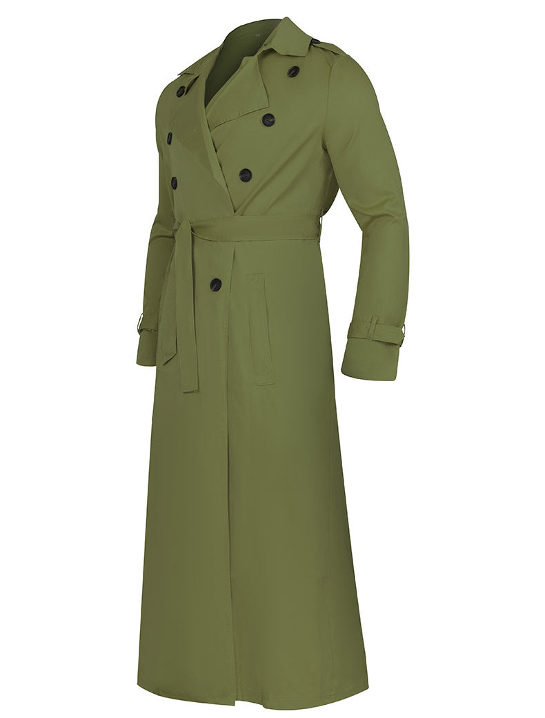 Casual Long Trenchcoat for Men