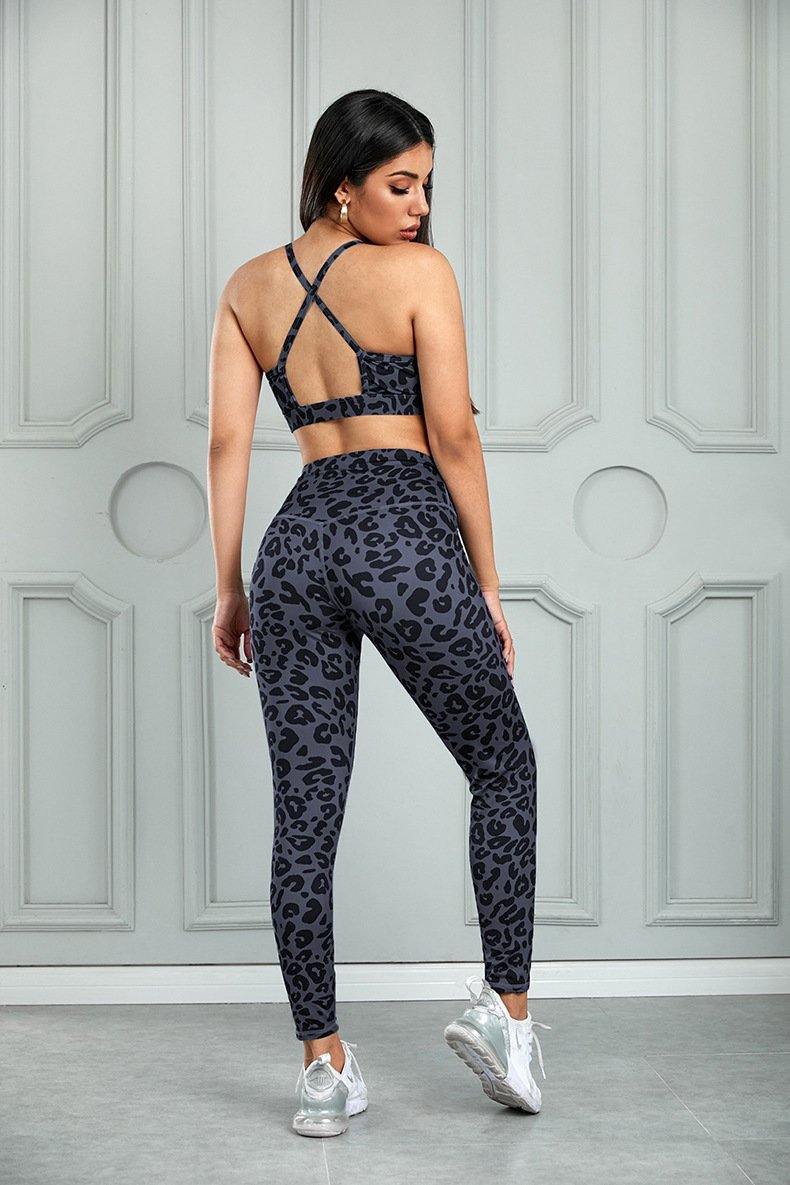 New Fashion High Waist Yoga Sports Suits-STYLEGOING