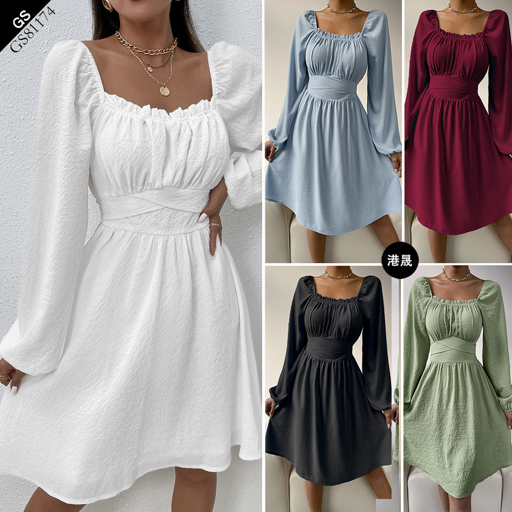 Casual Fall A Line Dresses for Women