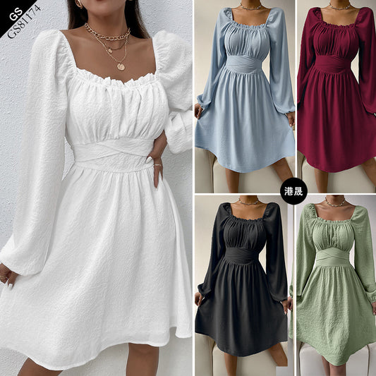 Casual Fall A Line Dresses for Women