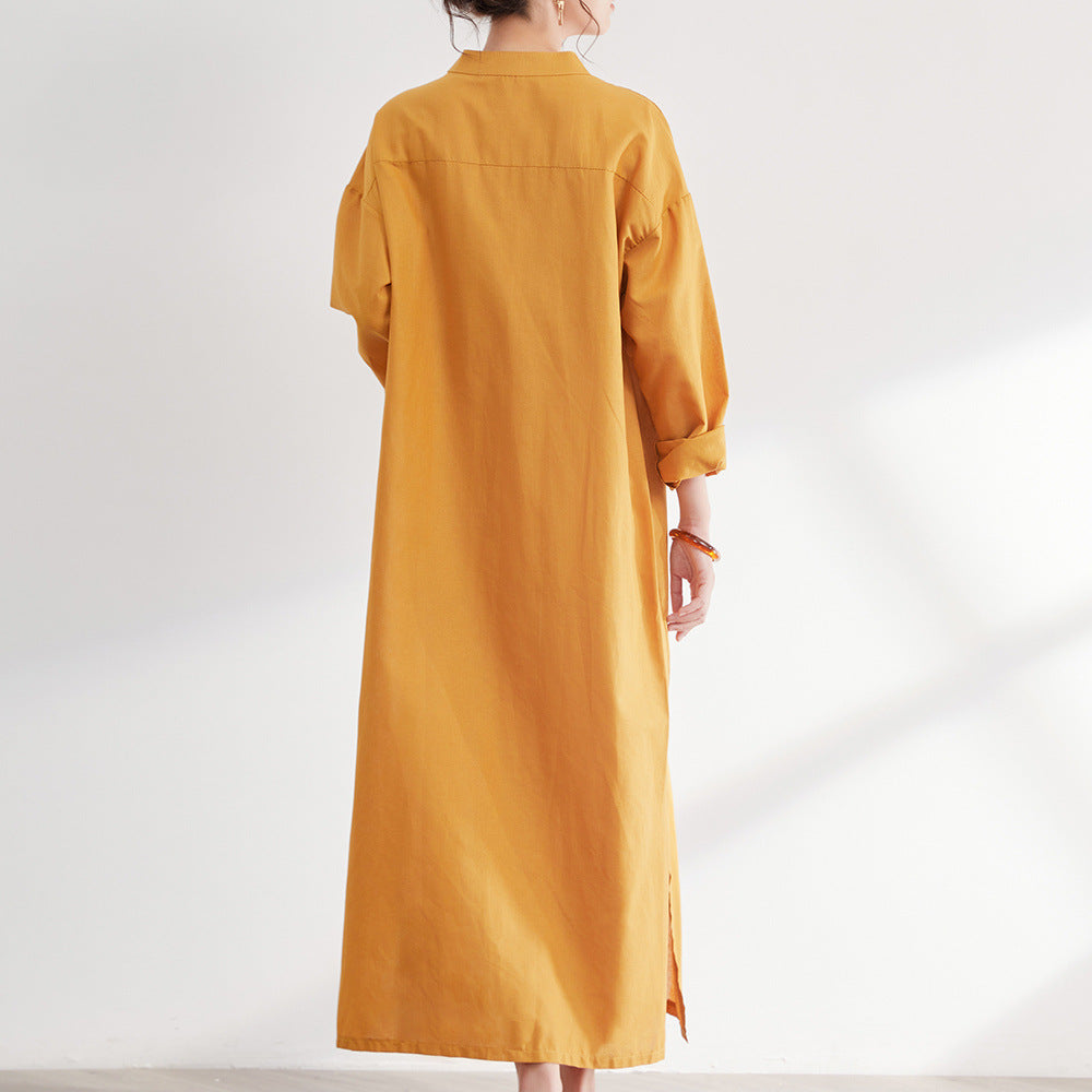 Casual Women Cozy Long Shirts Dresses