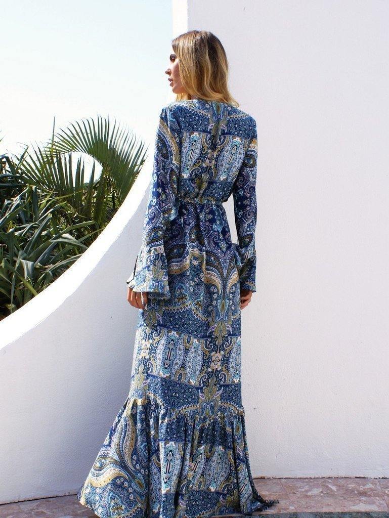 Women Hot Selling Bohemia Long Beach Dresses-STYLEGOING