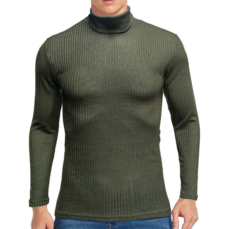 Fall Turtleneck Long Sleeves Knitted Sweaters
