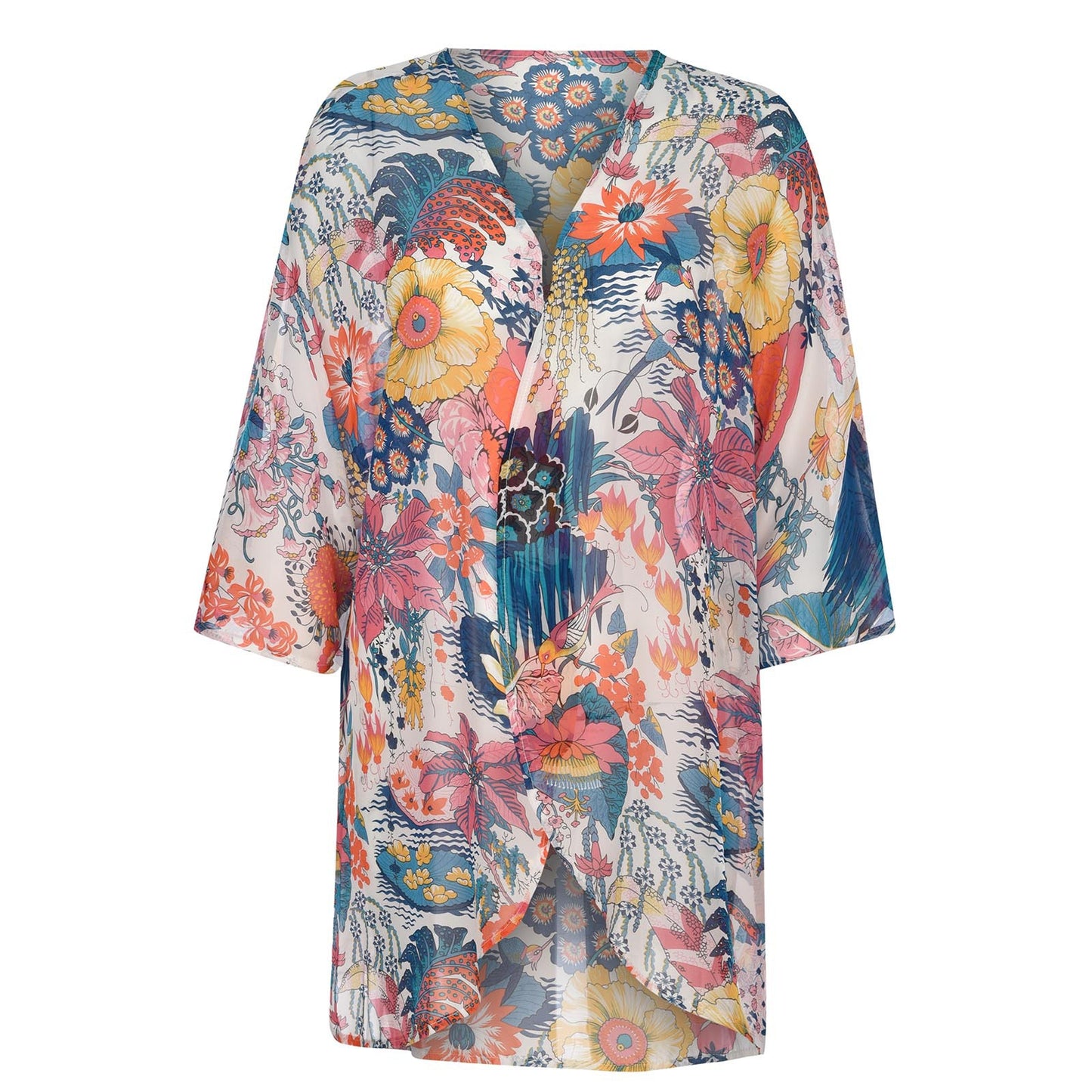 Summer Casual Chiffon Holiday Sun Proof Cover Ups