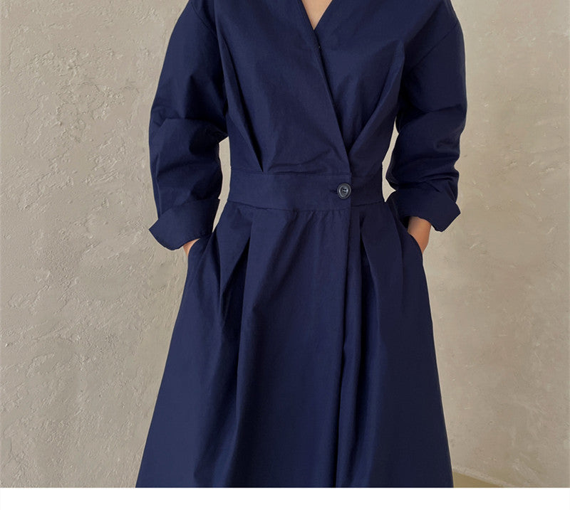 Casual Plus Sizes Long Shirt Dresses