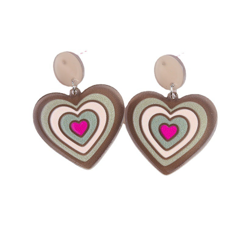 3pcs/Set Valentine's Day Sweetheart Design Women Earrings for Women