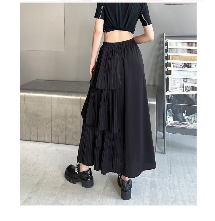 Summer Black High Waist Women Skirts