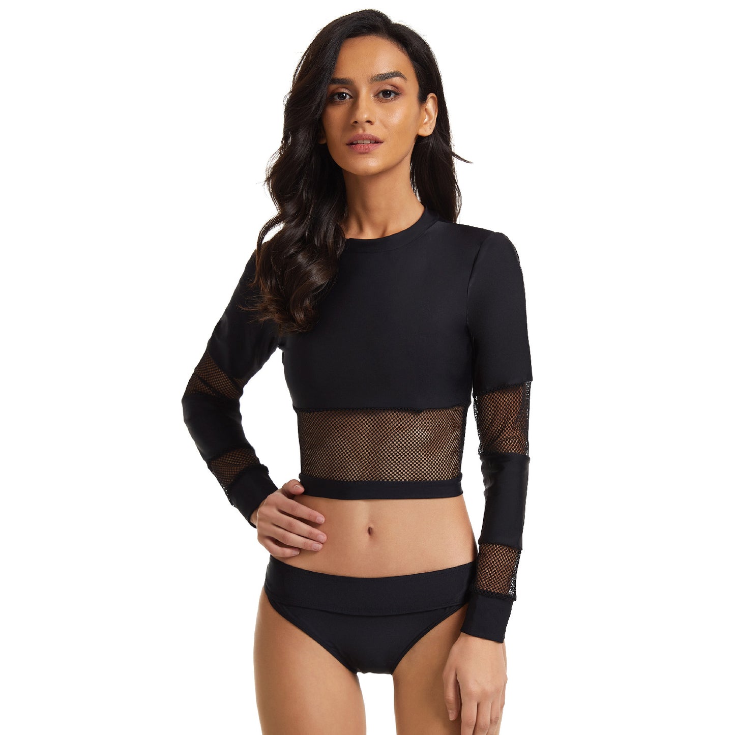 Sexy Black Diving Swimwear for Women