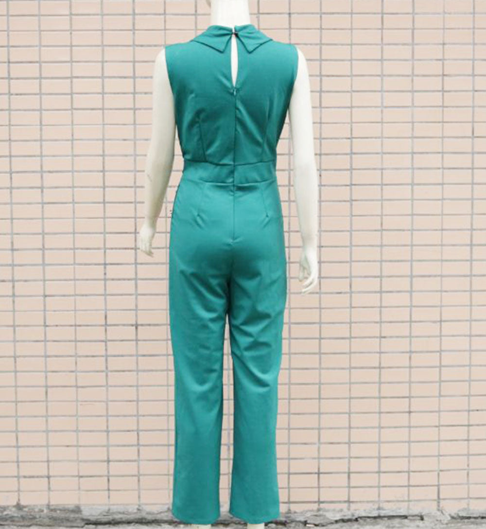Sexy Sleeveless Office Lady Jumpsuits