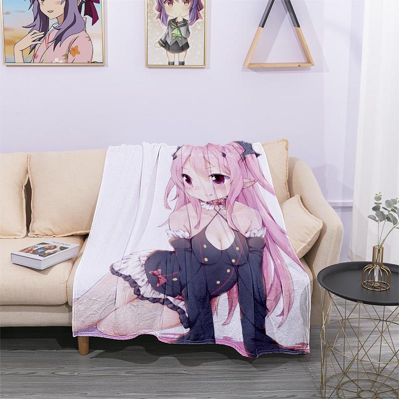 Animation Seraph Print Fleece Soft Blanket-6-50*60(inch)-Free Shipping at meselling99