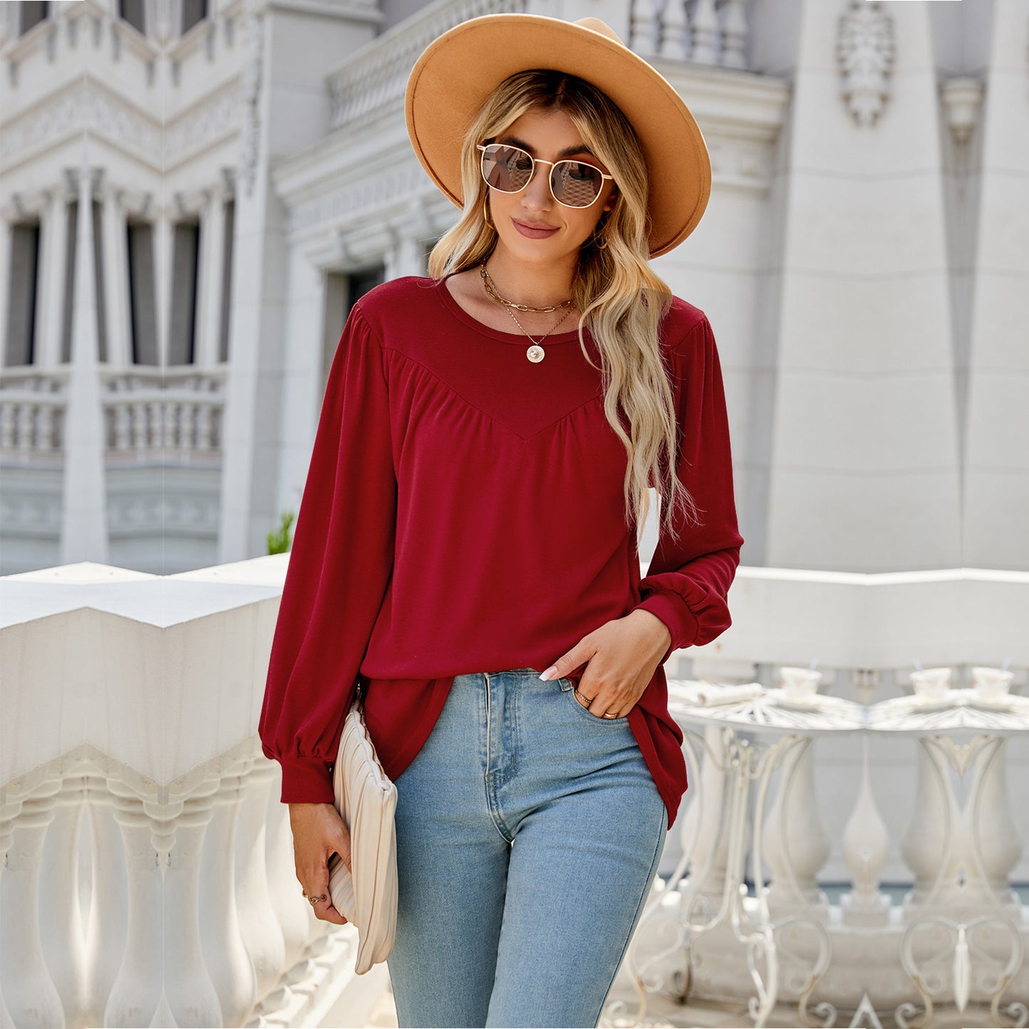 Casual Long Sleeves T Shirts for Women