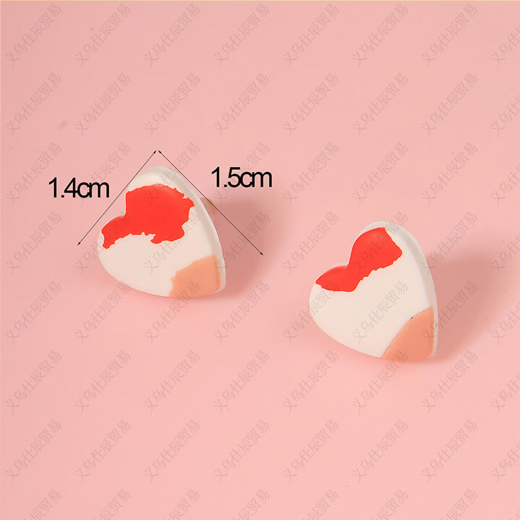 3pcs/Set Valentine's Day Sweetheart Designed Earrings for Women