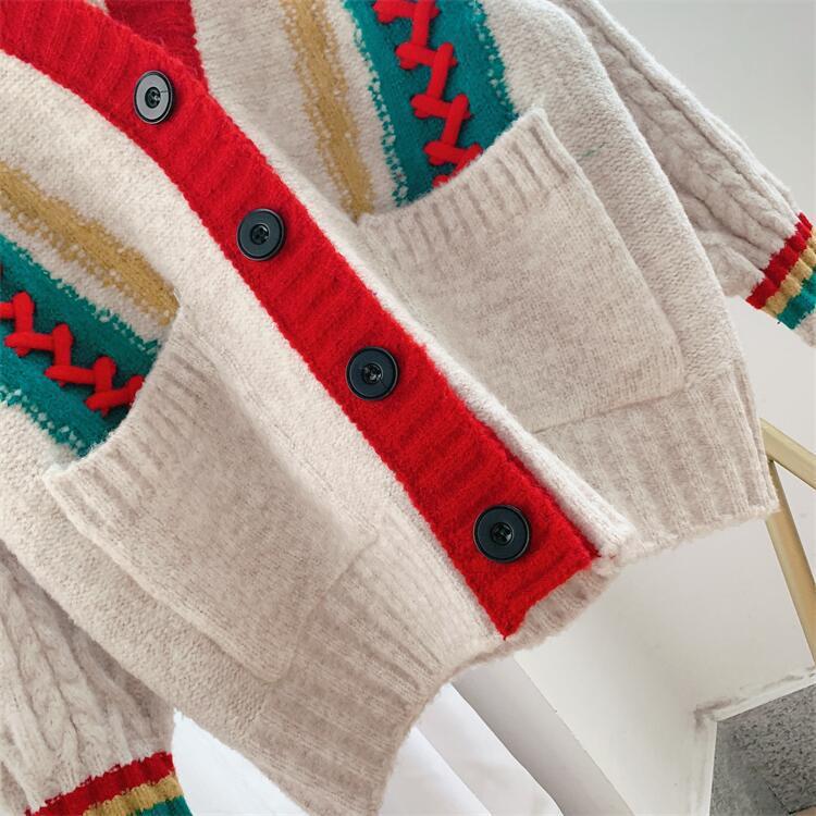 Thicken Warm Knitting Cardigan Sweaters for Women