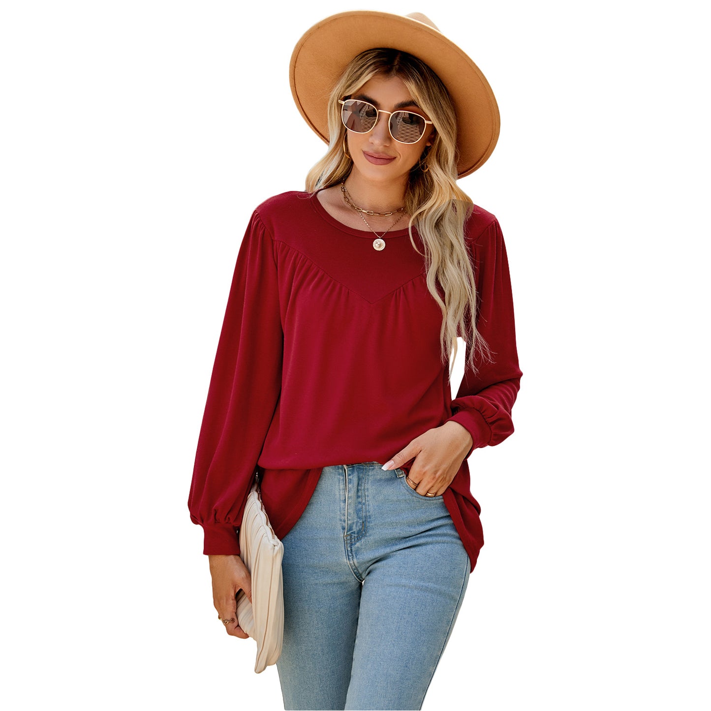 Casual Long Sleeves T Shirts for Women