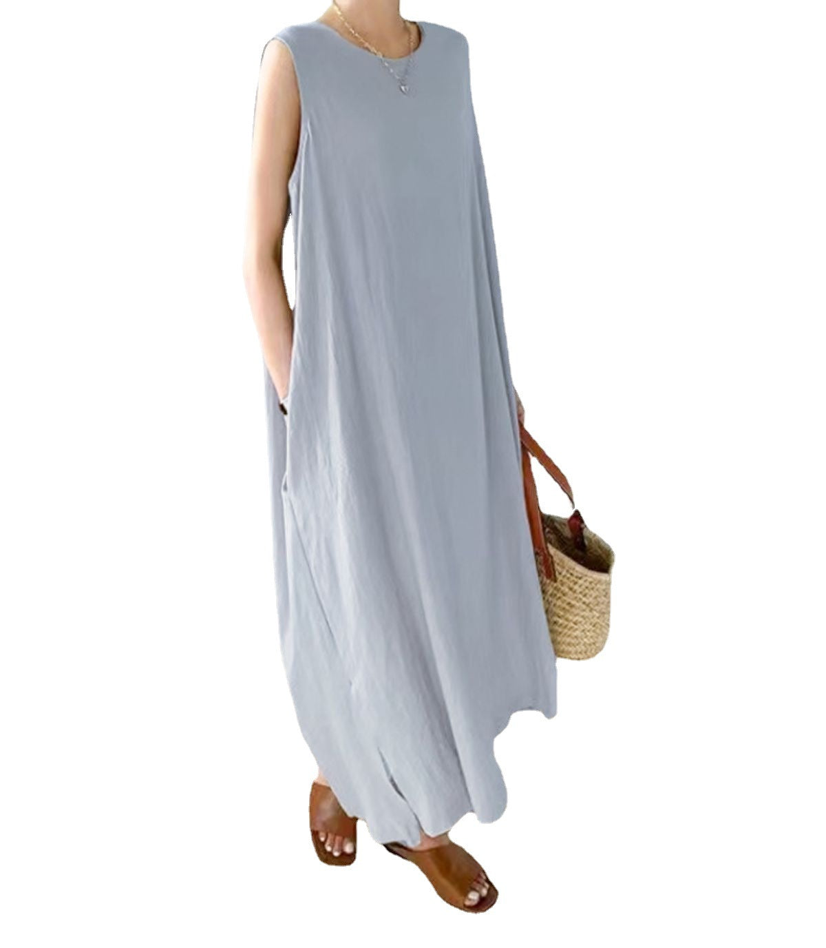 Casual Linen Summer Long Cozy Dresses