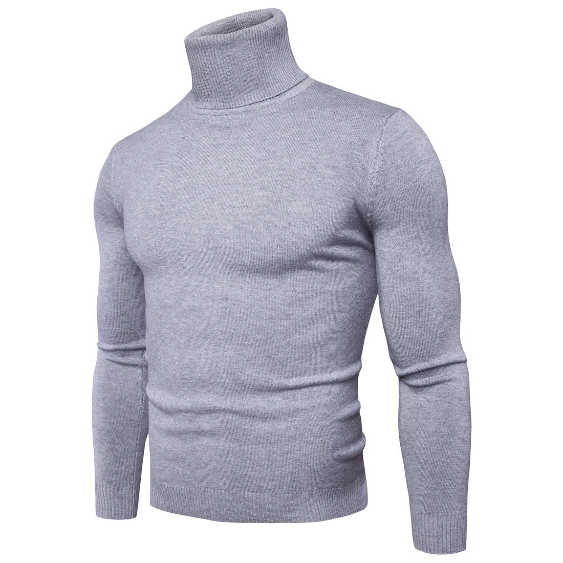 Men's Turtleneck Pullover Knitted Sweaters