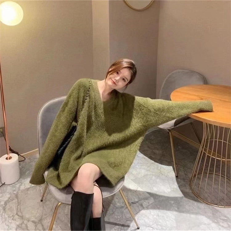 Warm Thick Winter Knitting Top Sweaters for Women