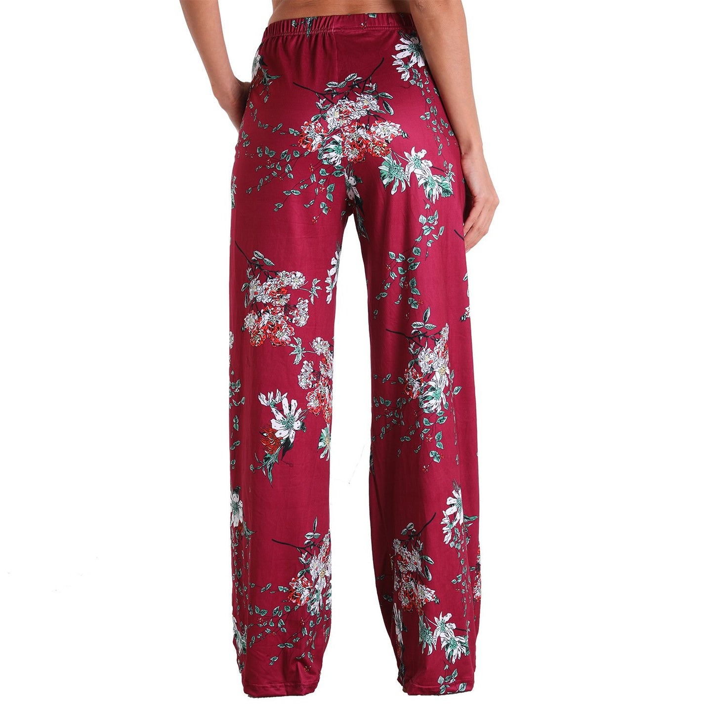 Leisure Women Comfortable Pants with Pocket