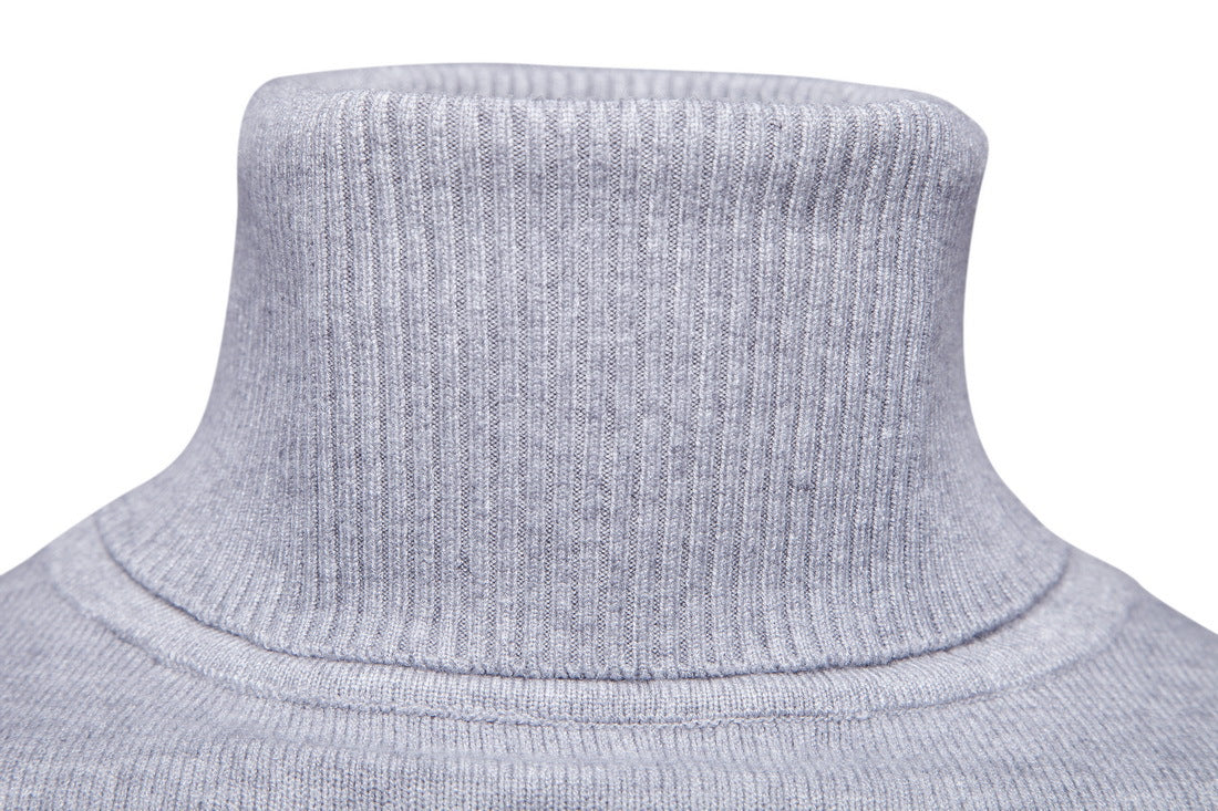 Men's Turtleneck Pullover Knitted Sweaters