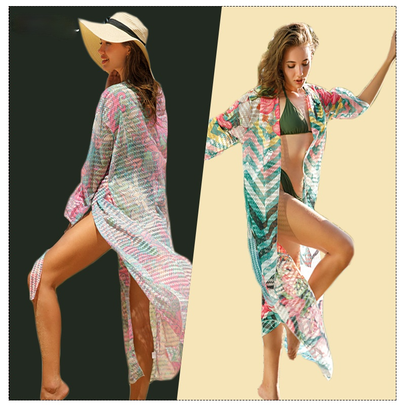 Summer Chiffon Bikini Cover Ups-STYLEGOING