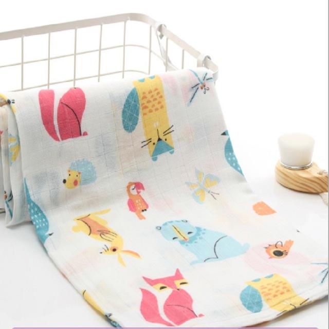 blankets baby muslin blanket swaddle Pure cotton Newborn Baby Bath Towel-1-Free Shipping at meselling99