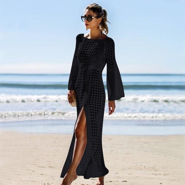 Women Summer Beach Dress Cover-ups-STYLEGOING